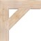 Ekena Millwork Traditional Block Smooth Bracket, Douglas Fir, 5 1/2"W x 26"D x 26"H BKT06X26X26TRA05SDF - alternate 2